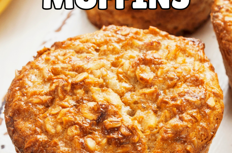 The Best Vegan Banana Oat Muffins (Soft, Moist & So Easy!)