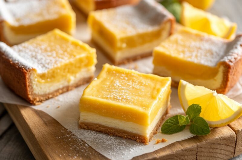 Vegan Lemon Bars (Tangy, Sweet, and Easy to Make)