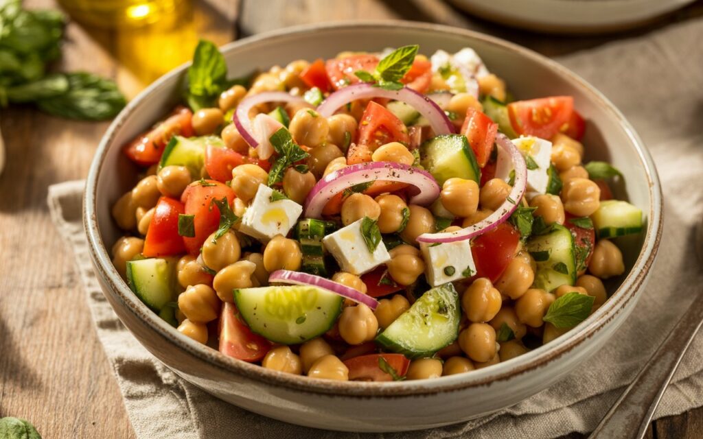Mediterranean Chickpea Salad