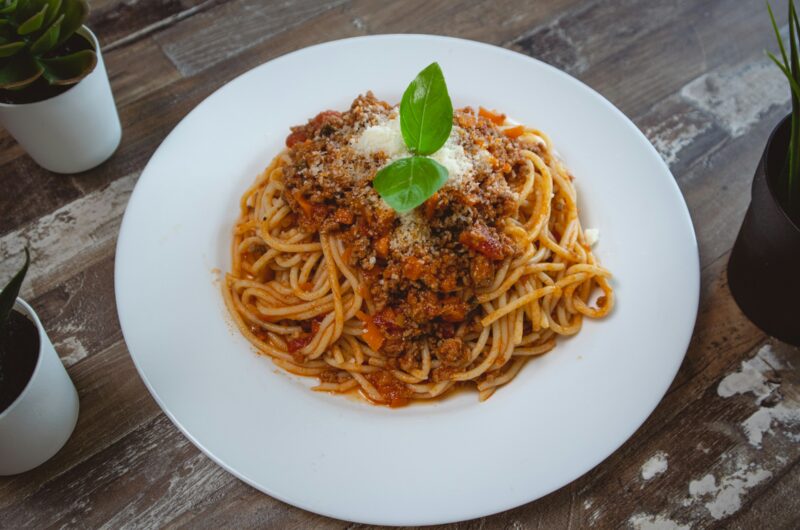 Mushroom & Walnut Bolognese Recipe (Rich, Hearty & Vegan)