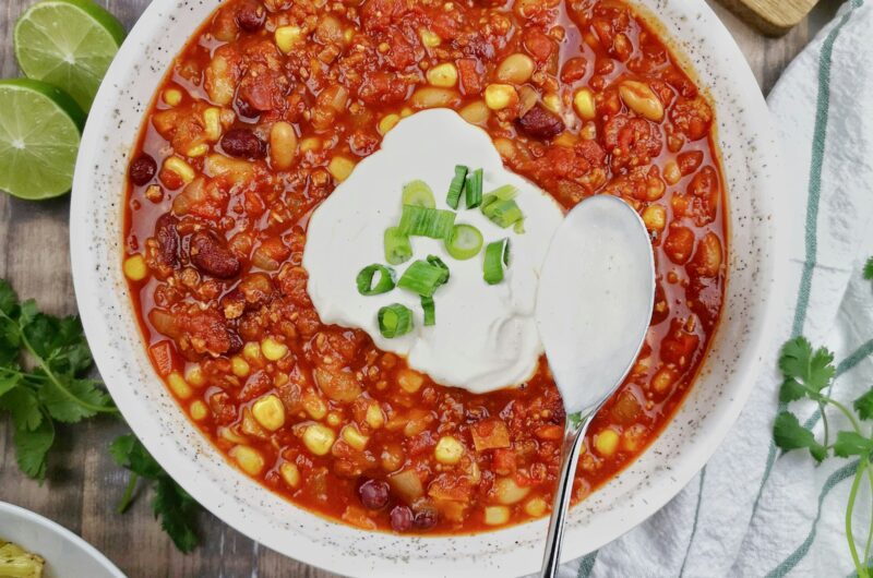 The Best One-Pot Vegan Chili Recipe (Easy, Hearty & Flavorful)