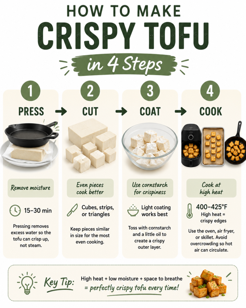 How to Make Crispy Tofu Without Deep Frying