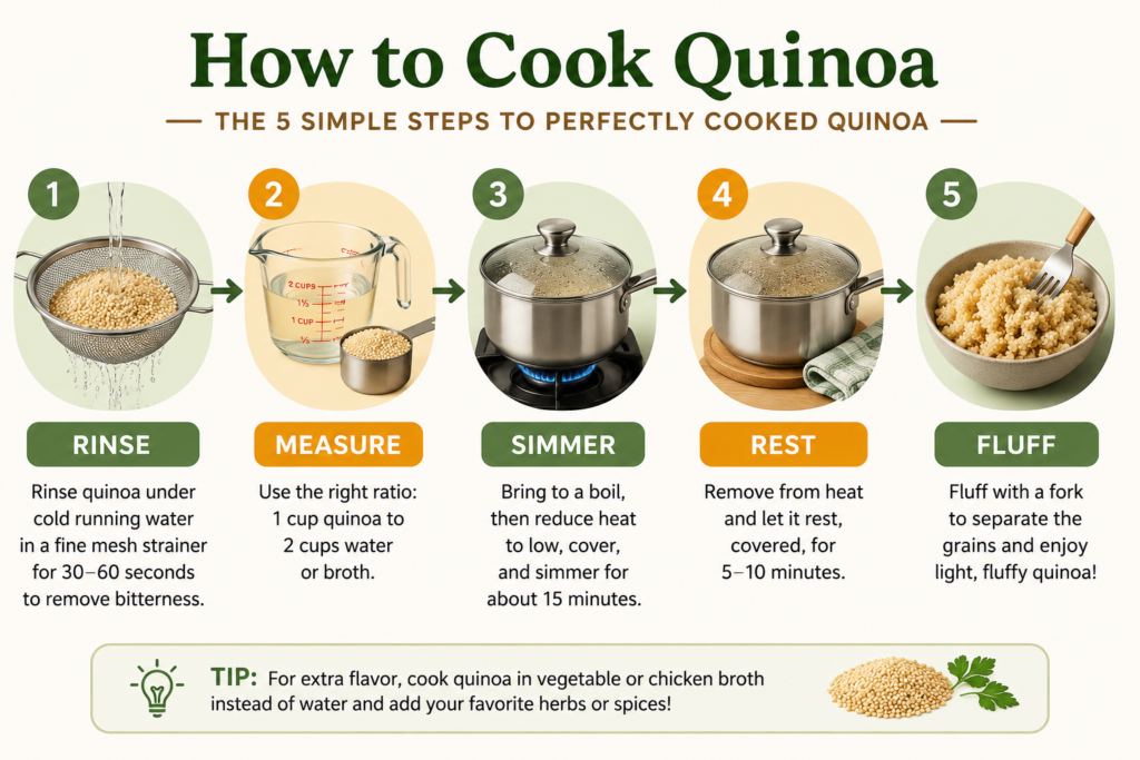 How to Cook Quinoa Perfectly Every Time