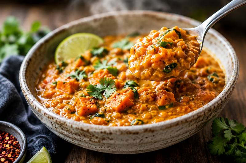 Coconut Red Lentil Curry: Creamy, Flavorful & Easy One-Pot Meal