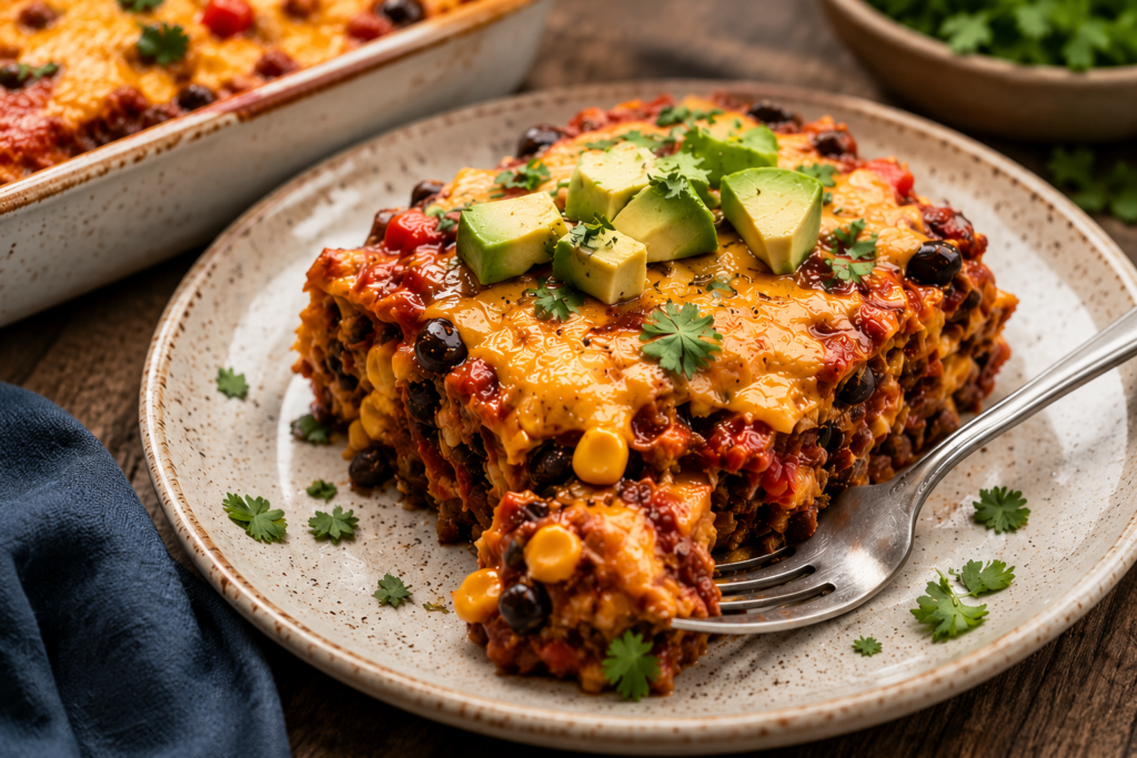 Vegan Enchilada Casserole