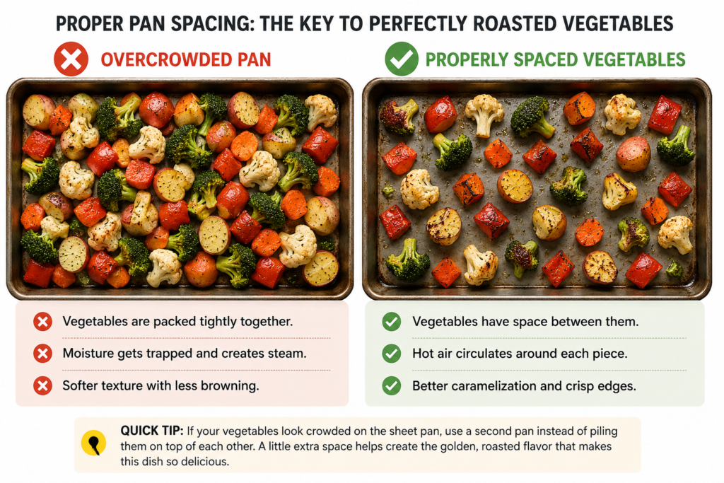 Garlic Herb Roasted Vegetable Sheet Pan Dinner