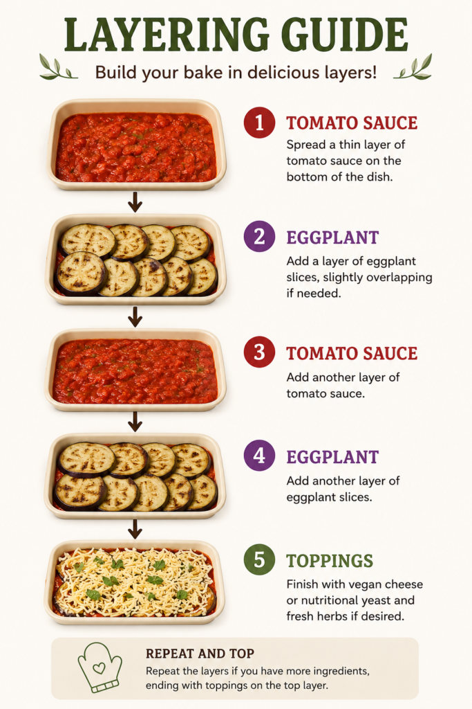 Eggplant and Tomato Vegan Bake