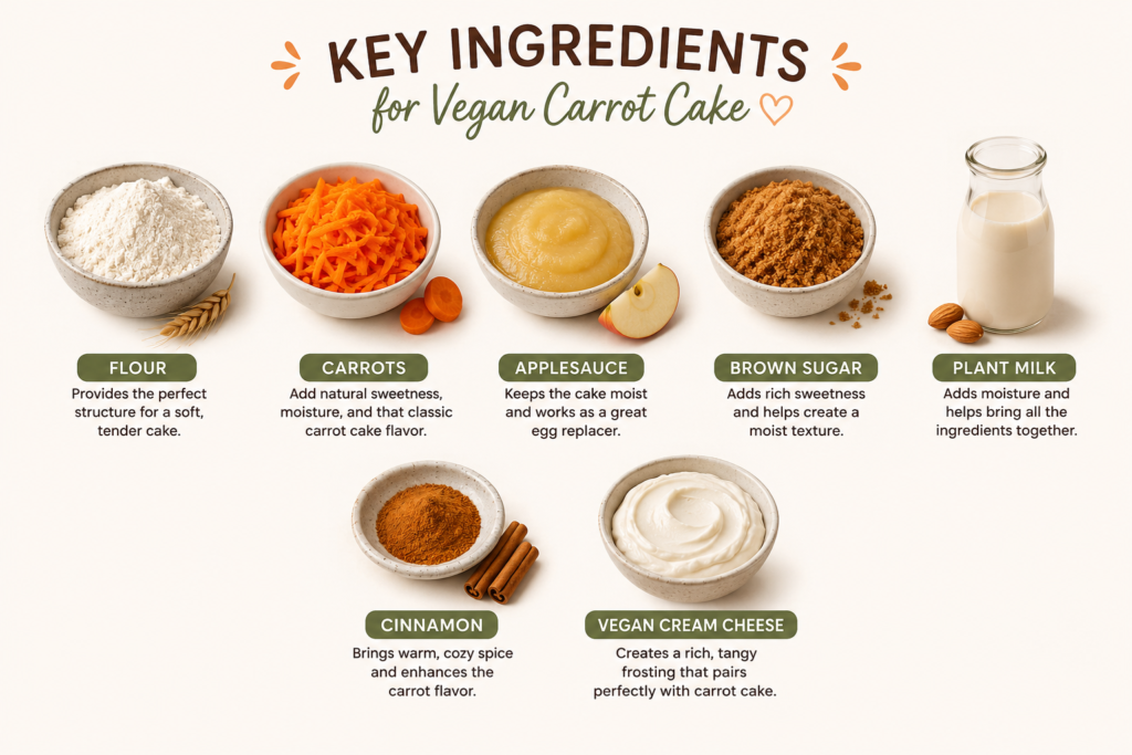 Vegan Carrot Cake with Dairy-Free Frosting