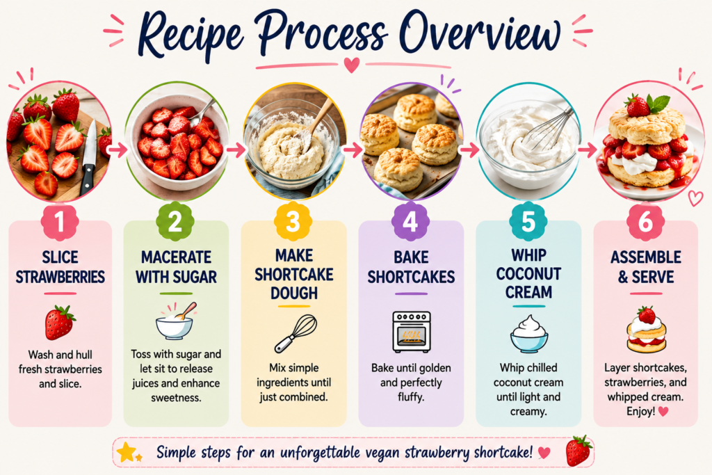 Vegan Strawberry Shortcake