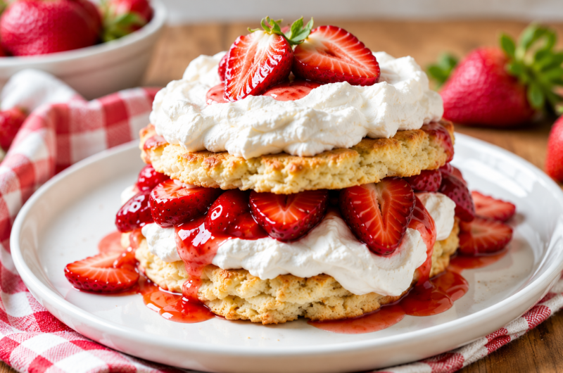 Vegan Strawberry Shortcake: A Delicious Dairy-Free Dessert