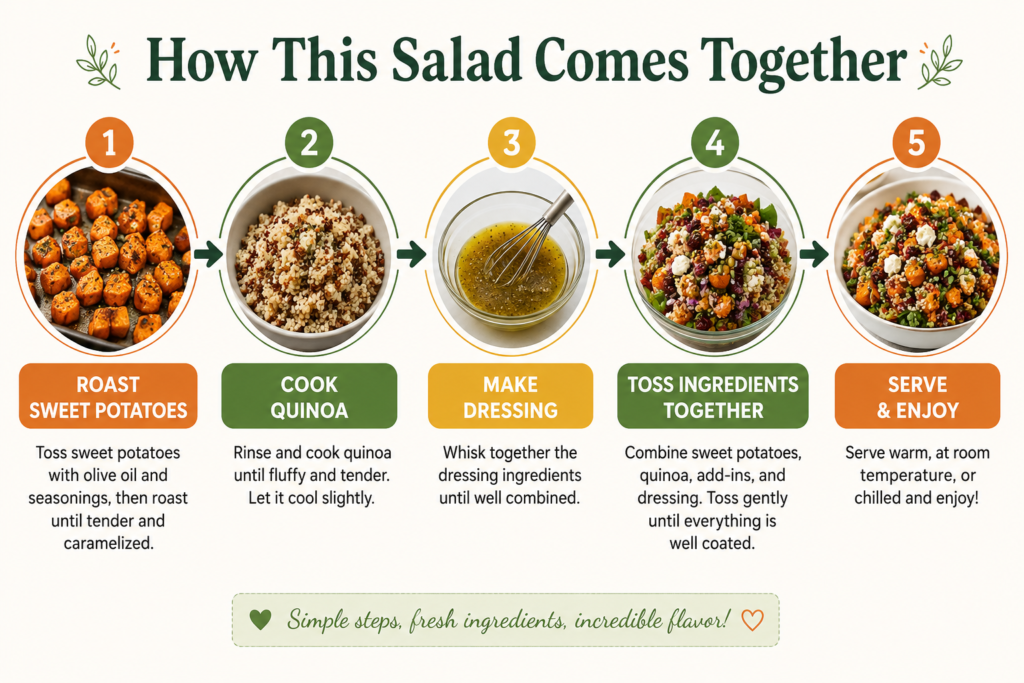 Roasted Sweet Potato and Quinoa Salad
