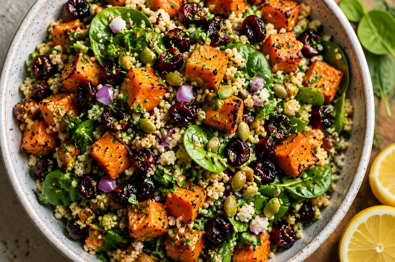 Easy Roasted Sweet Potato and Quinoa Salad for a Nutritious Meal