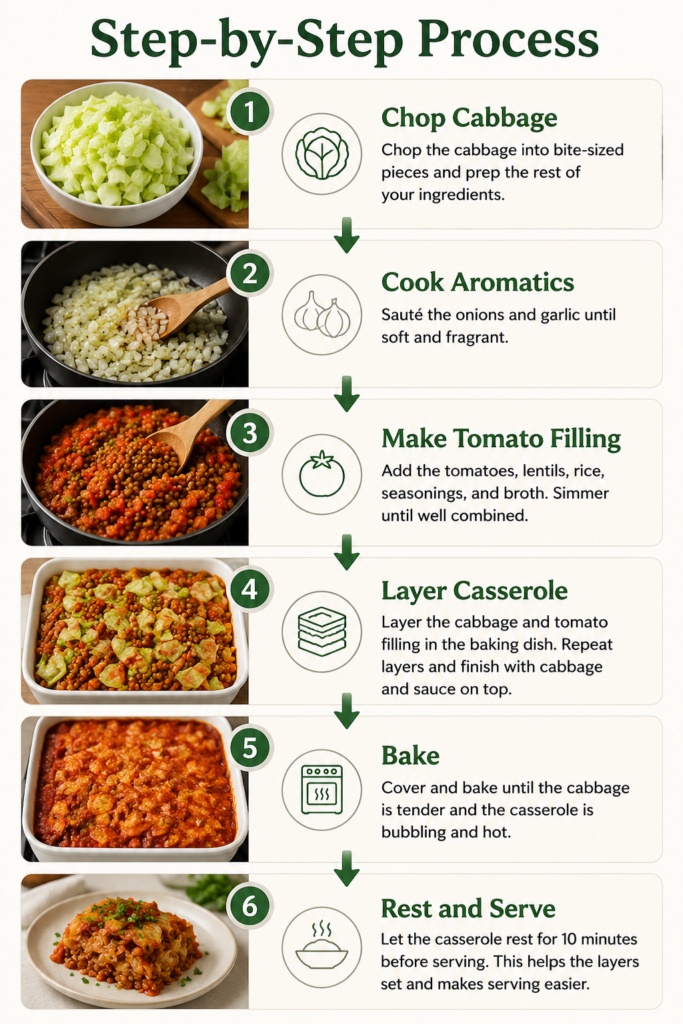 Vegan Cabbage Roll Casserole