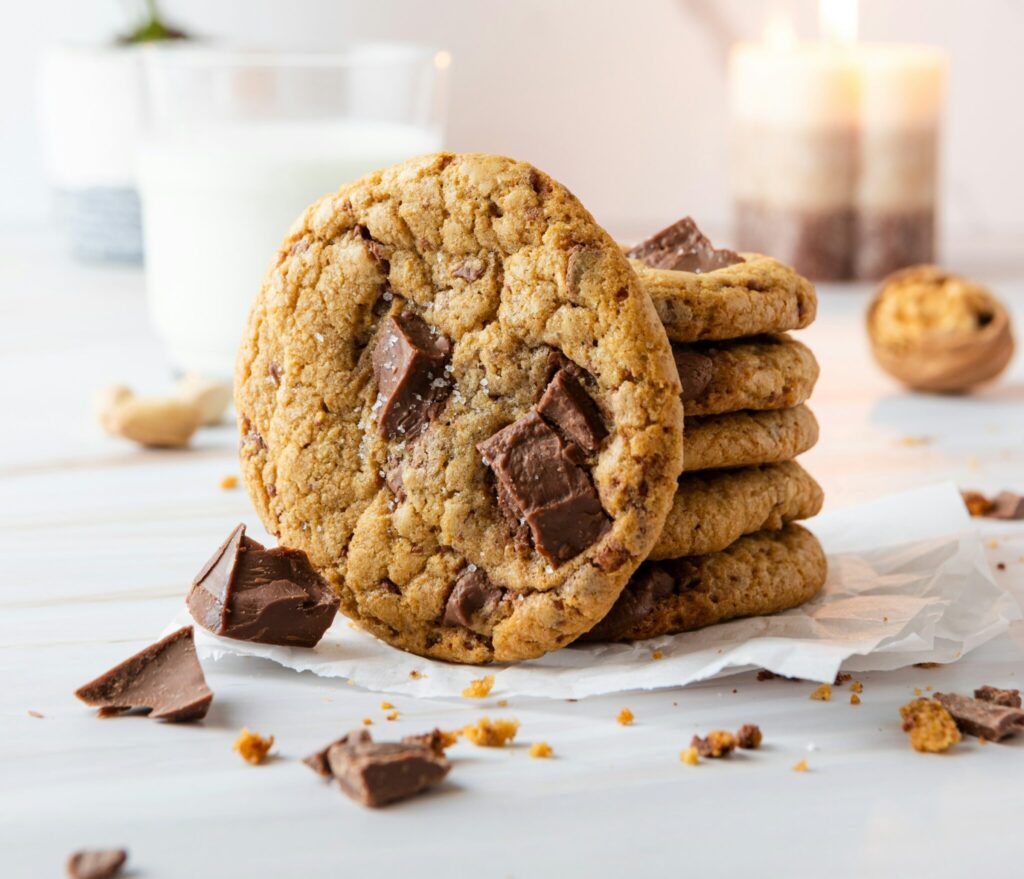 Vegan Chocolate Chip Cookies (Soft and Chewy)
