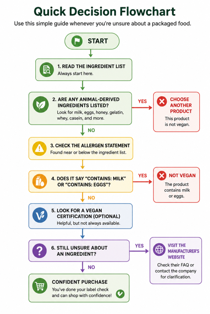 How to Read Food Labels as a Vegan