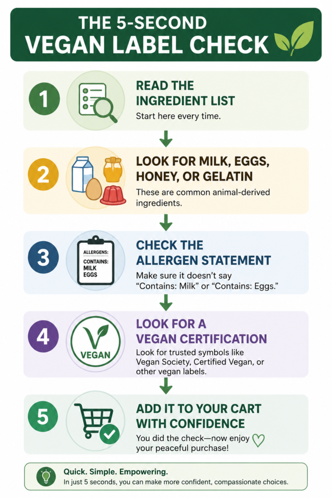 How to Read Food Labels as a Vegan