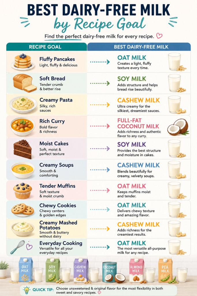 The Best Dairy-Free Milk for Cooking and Baking