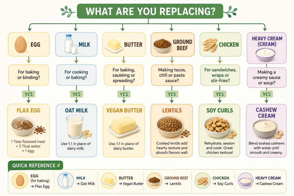 Vegan Cooking Substitutions Every Home Cook Should Know