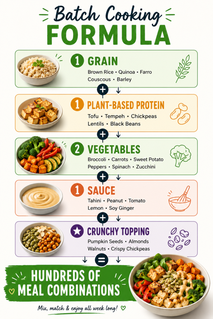 Vegan Batch Cooking Guide