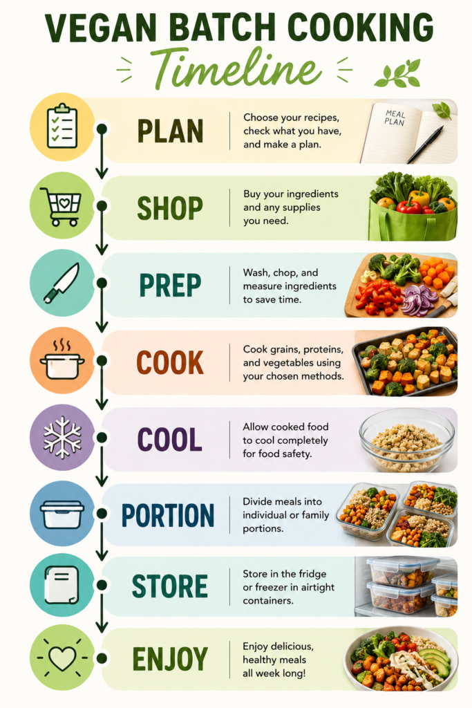 Vegan Batch Cooking Guide
