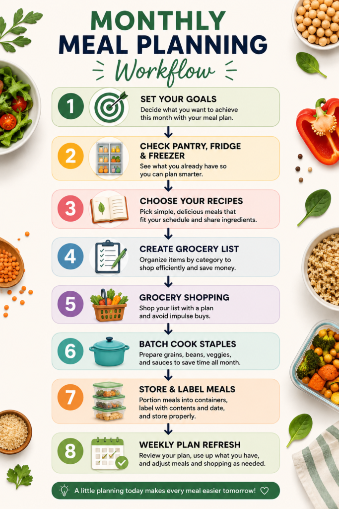 Monthly Vegan Meal Planning Guide