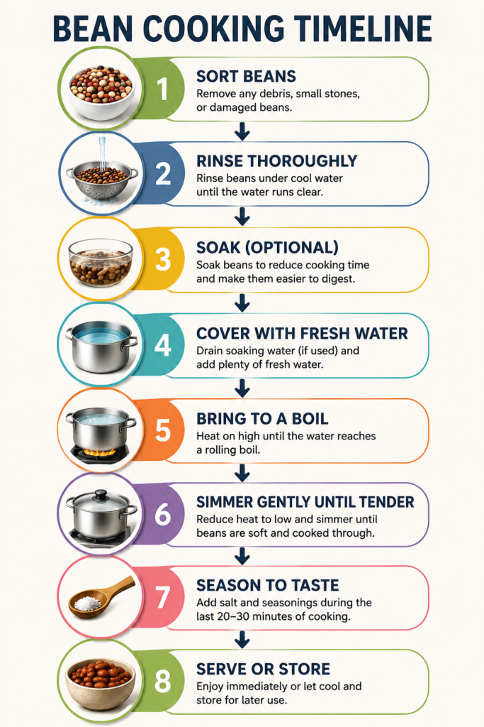 How to Cook Beans from Scratch