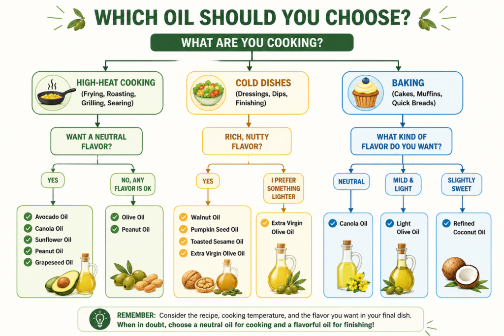 Guide to Plant-Based Oils for Cooking